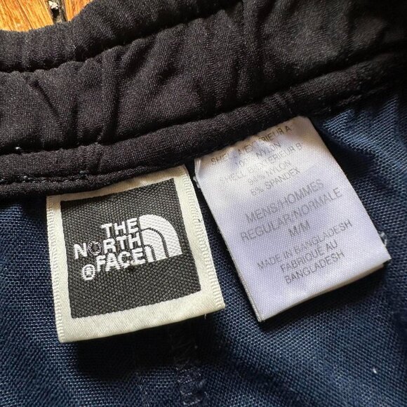 The North Face Hiking Sweat Shorts Men Size Medium Navy Blue Black Outdoor. - Picture 5 of 7
